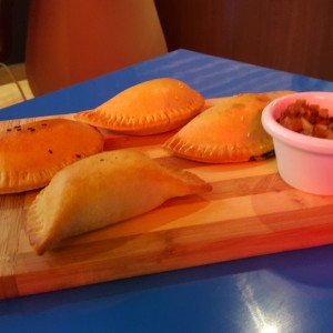 Empanadas de queso y espinaca