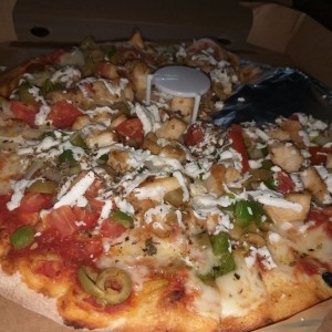 pizza de pollo