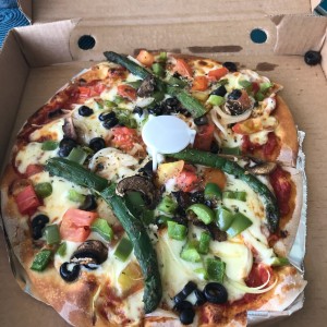 pizza de vegetales