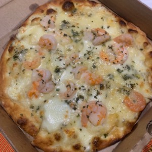 Pizza camarones