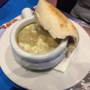 Sopa de Cebolla al descubierto...