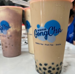 bubble tea de mocha con tapioca