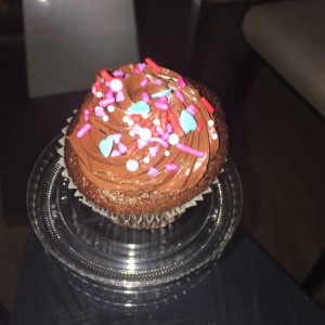 cup cake de chocolate