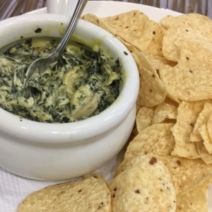 Dip de Espinaca con Hongos