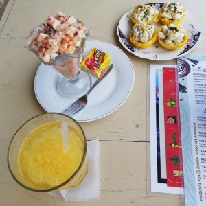 Entradas - CEVICHE DE PESCADO