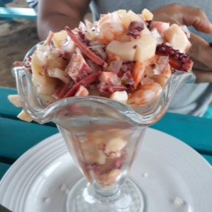 Entradas - CEVICHE DE PULPO