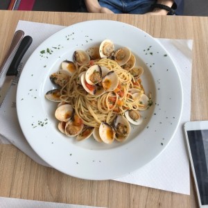 spaguetti alle vongole