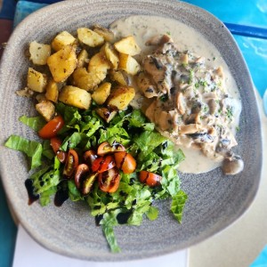 Filetto di Pollo con Funghi Freschi ?