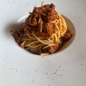 En salsa bolognese