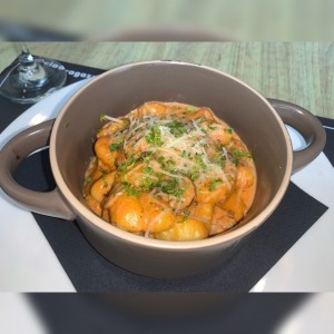 Gnocchi Salsiccia e Funghi