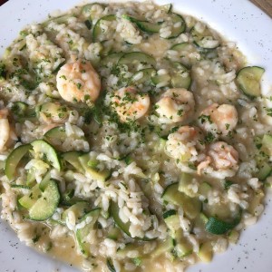 Risotto Gamberi e Zucchine