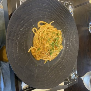 Spaghettone Salmone