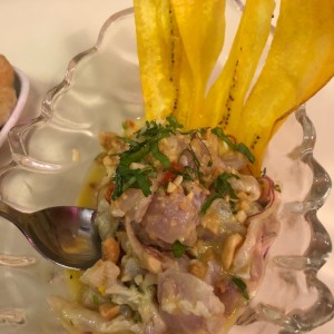 ceviche de corvina