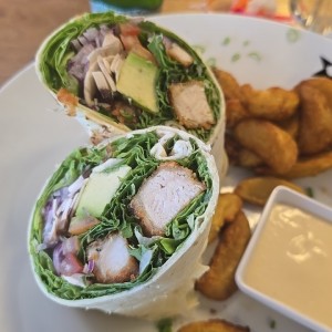 Wrap de Pollo Thai