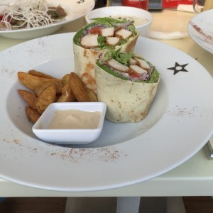 Wrap de Pollo Thai