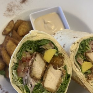 Wrap de Pollo Thai