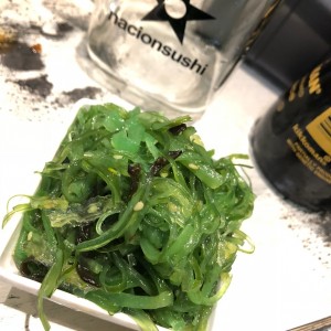 Ensalada de algas wakame