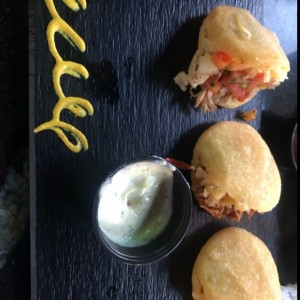 mini arepas