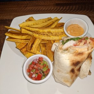 Wrap de pollo