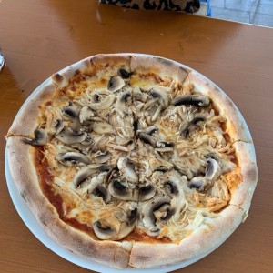 pizza de pollo