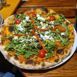 Pizza vegetariana