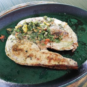 Pechuga de pollo al grill