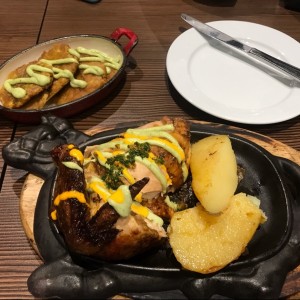 1/4 de Pollo Asado