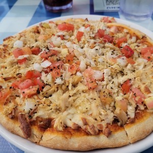 pizza de pollo