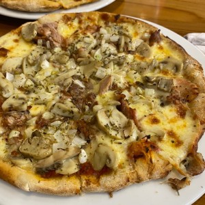 Pizza de Hongos