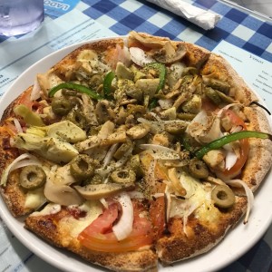 pizza vegetariana