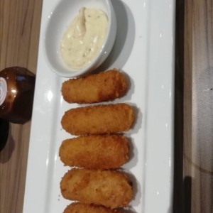 croquetas de cangrejo