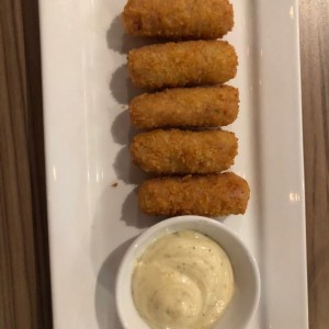 Croquetas de cangrejo