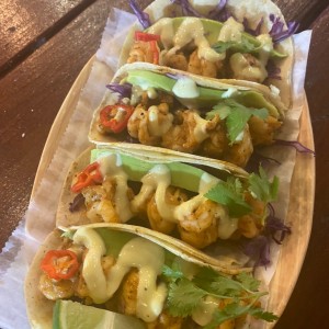 Shrimp tacos