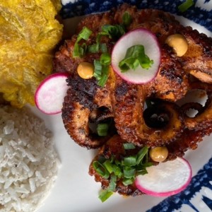 pulpo al grill