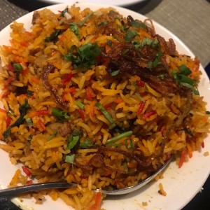 Arroz con cordero