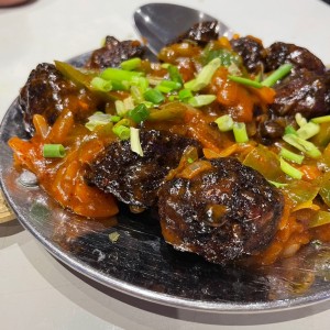 Veg Manchurian / Paneer + $1