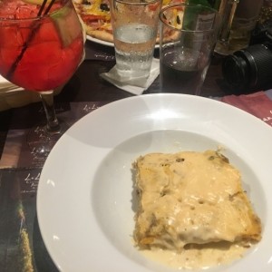 lasagna de pollo