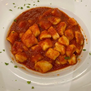 Gnocchi en salsa pomodoro