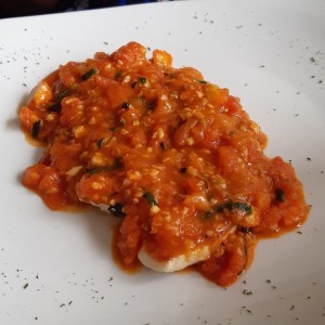 Pollo en salsa Pomodoro