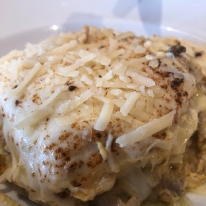 lasagna de pollo