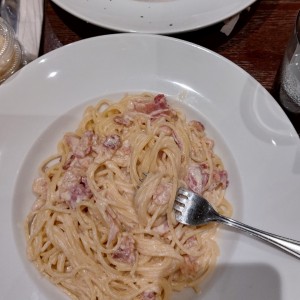 pasta a la carbonara 