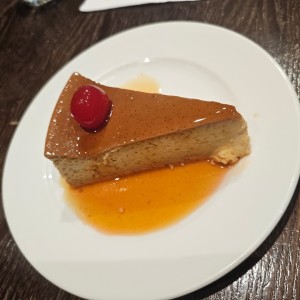 Flan de la casa