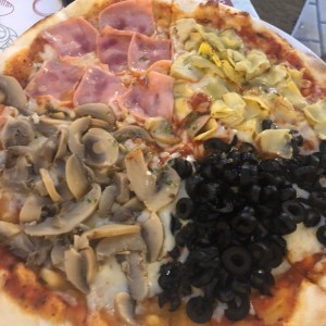 pizza 4 estaciones