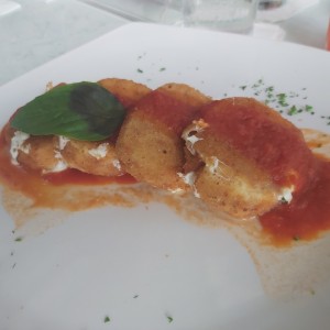 Entradas - Mozzarella in Carrozza