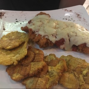 milanesa de pollo