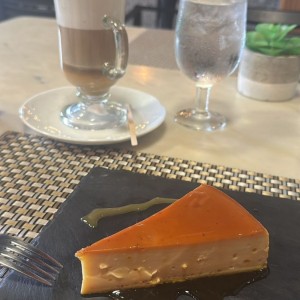 Flan de la casa