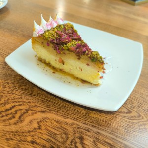 Postres Libaneses - Cheesecake Arabe