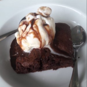 Postres - Fudge brownie