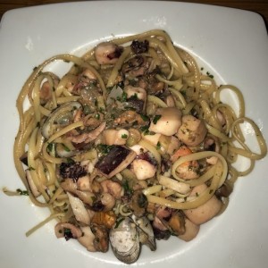 Pasta con mariscos