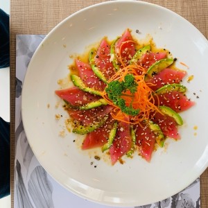 Entradas/Carpaccio - Maguro Tataki